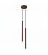 Pastelo Cluster Pendant Ceiling Light Brown 2x G9-1