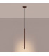 Pastelo Slim Pendant Ceiling Light Brown 1x G9-3