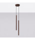 Pastelo Cluster Pendant Ceiling Light Brown 2x G9-2