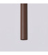 Pastelo Slim Pendant Ceiling Light Brown 1x G9-4