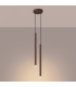 Pastelo Cluster Pendant Ceiling Light Brown 2x G9-3