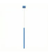 Pastelo Slim Pendant Ceiling Light Blue 1x G9-1