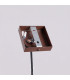 Pastelo Slim Pendant Ceiling Light Brown 1x G9-5