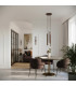 Pastelo Cluster Pendant Ceiling Light Brown 3x G9-7