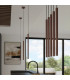 Pastelo Cluster Pendant Ceiling Light Brown 2x G9-9