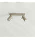 Ring Twin Ceiling Spotlight Taupe 2x GU10-2
