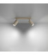 Ring Twin Ceiling Spotlight Taupe 2x GU10-3
