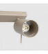 Ring Twin Ceiling Spotlight Taupe 2x GU10-5
