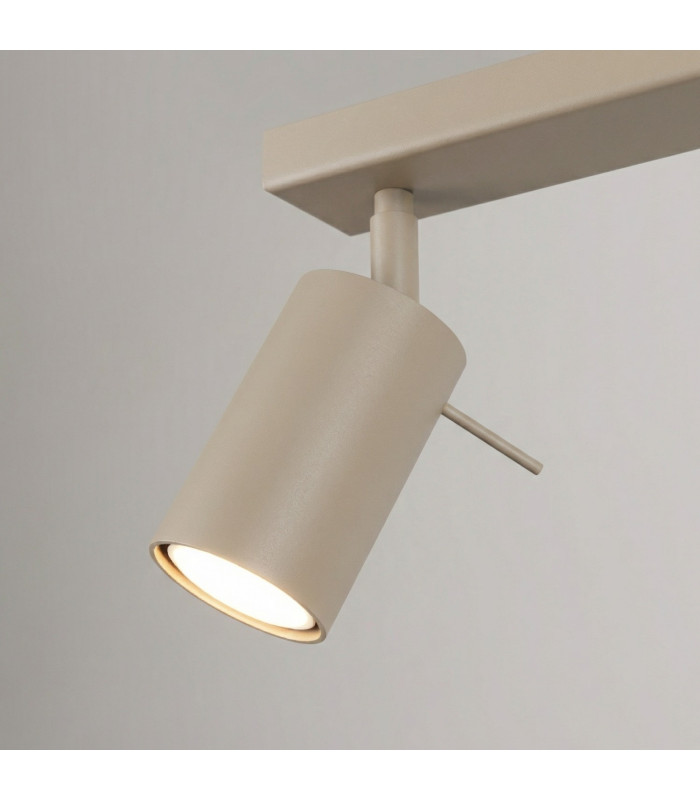 Ring Twin Ceiling Spotlight Taupe 2x GU10-6