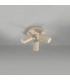 Ring Ceiling Spotlight Clusters Taupe 3x GU10-2