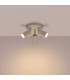 Ring Ceiling Spotlight Clusters Taupe 3x GU10-3