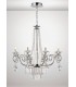 Ceiling Pendant Chandelier 8 Light G9 Polished Chrome, Crystal - 2