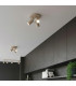 Ring Ceiling Spotlight Clusters Taupe 3x GU10-7