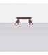 Ring Twin Ceiling Spotlight Burgundy 2x GU10-2