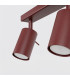 Ring Twin Ceiling Spotlight Burgundy 2x GU10-7