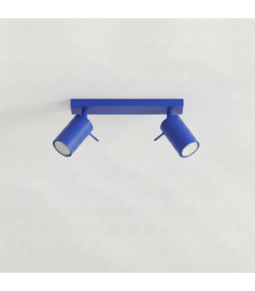 Ring Twin Ceiling Spotlight Ultramarine 2x GU10-2