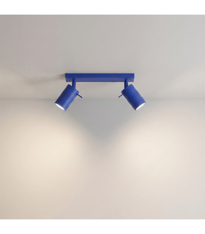 Ring Twin Ceiling Spotlight Ultramarine 2x GU10-3