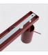 Ring Ceiling Spotlight Bar Burgundy 6x GU10-4