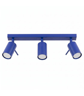 Ring Ceiling Spotlight Bar Ultramarine 3x GU10-1