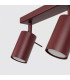Ring Ceiling Spotlight Bar Burgundy 6x GU10-7