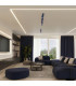 Ring Twin Ceiling Spotlight Ultramarine 2x GU10-11