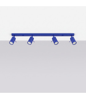 Ring Ceiling Spotlight Bar Ultramarine 4x GU10-2