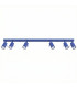 Ring Ceiling Spotlight Bar Ultramarine 6x GU10-1