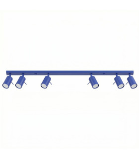 Ring Ceiling Spotlight Bar Ultramarine 6x GU10-1