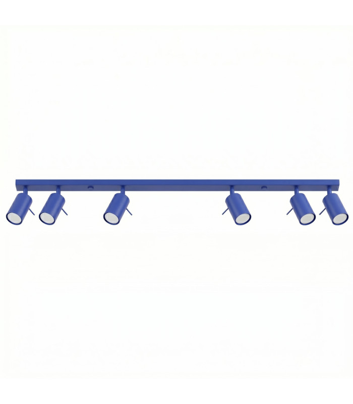 Ring Ceiling Spotlight Bar Ultramarine 6x GU10-1