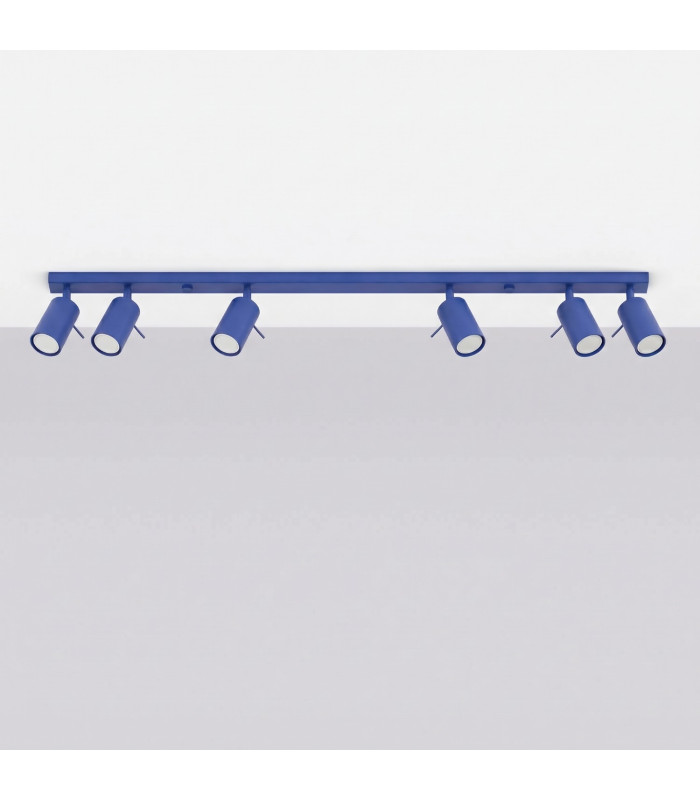 Ring Ceiling Spotlight Bar Ultramarine 6x GU10-2