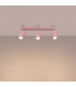 Ring Ceiling Spotlight Bar Pink 3x GU10-3