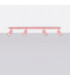 Ring Ceiling Spotlight Bar Pink 4x GU10-2