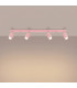 Ring Ceiling Spotlight Bar Pink 4x GU10-3