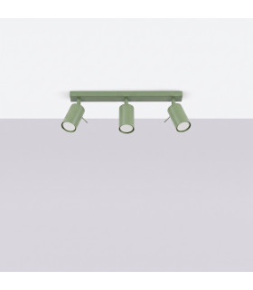 Ring Ceiling Spotlight Bar Sage 3x GU10-2