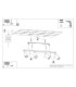 Ring Ceiling Spotlight Bar Pink 4x GU10-10