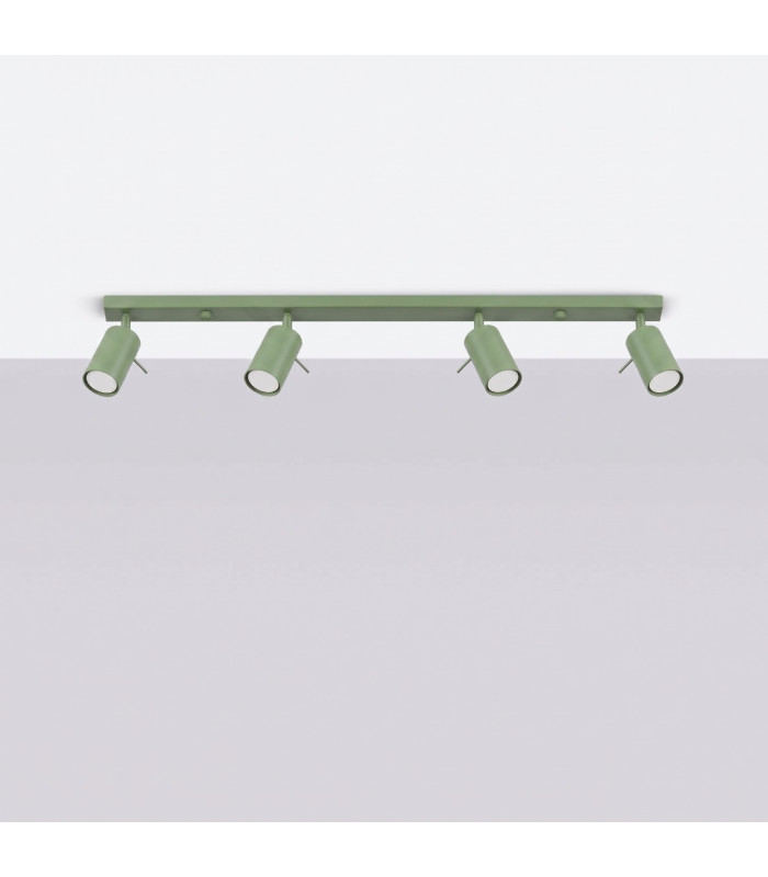 Ring Ceiling Spotlight Bar Sage 4x GU10-2