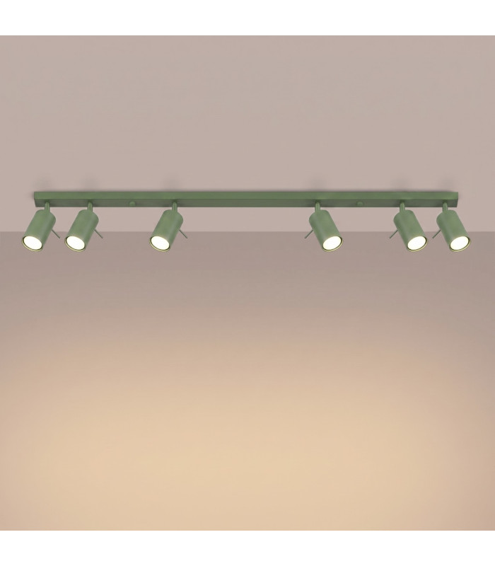 Ring Ceiling Spotlight Bar Sage 6x GU10-3