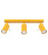 Ring Ceiling Spotlight Bar Yellow 3x GU10-1