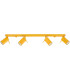 Ring Ceiling Spotlight Bar Yellow 4x GU10-1