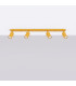 Ring Ceiling Spotlight Bar Yellow 4x GU10-2