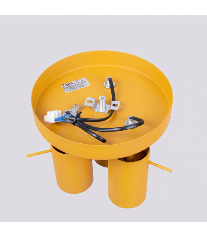 Ring Ceiling Spotlight Clusters Yellow 3x GU10-4