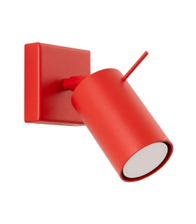 Ring Single Spotlight Red 1x GU10-1