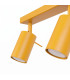 Ring Ceiling Spotlight Bar Yellow 3x GU10-7
