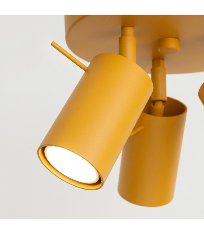 Ring Ceiling Spotlight Clusters Yellow 3x GU10-6