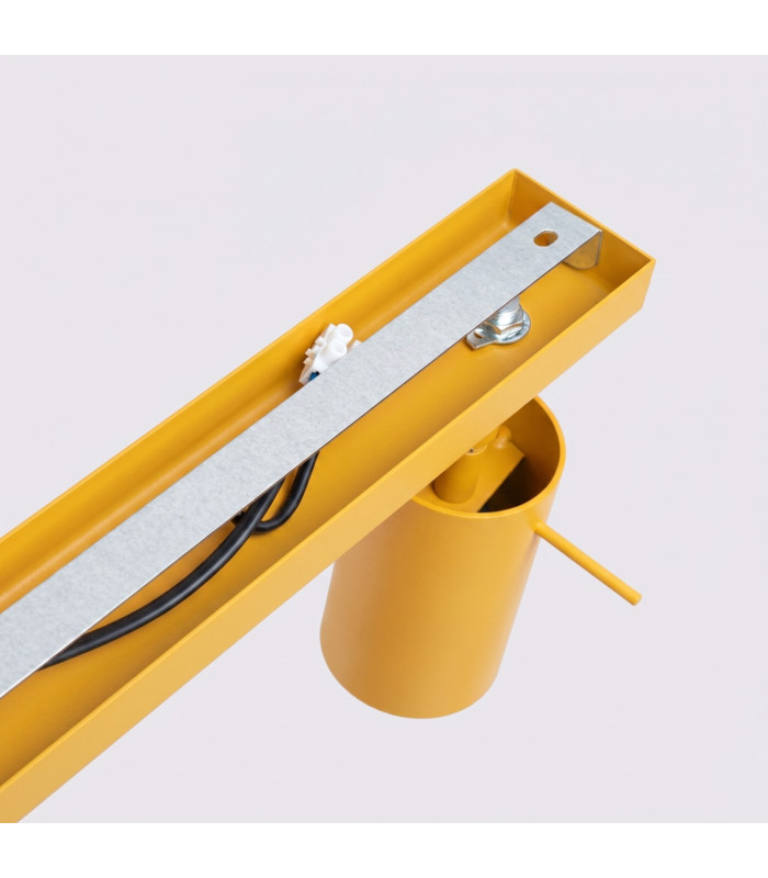 Ring Ceiling Spotlight Bar Yellow 6x GU10-4