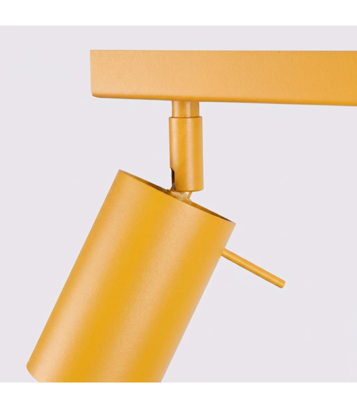 Ring Ceiling Spotlight Bar Yellow 3x GU10-8
