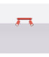 Ring Twin Ceiling Spotlight Red 2x GU10-2