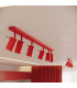 Ring Single Spotlight Red 1x GU10-11