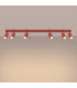 Ring Ceiling Spotlight Bar Red 6x GU10-3