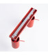 Ring Ceiling Spotlight Bar Red 4x GU10-4